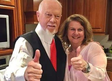 Don Cherry and second wife, Luba Cherry.